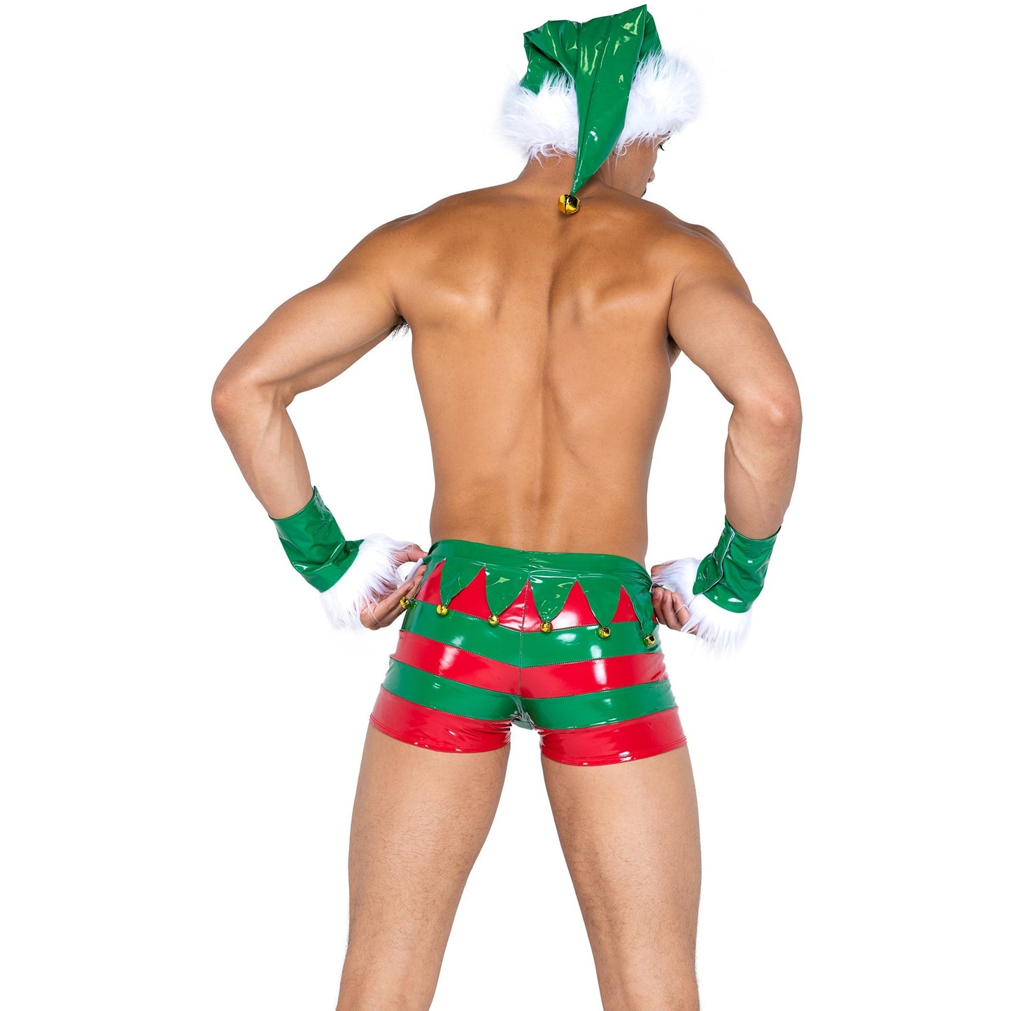 LI579 - Mens Naughty Holiday Elf 3-Piece Set