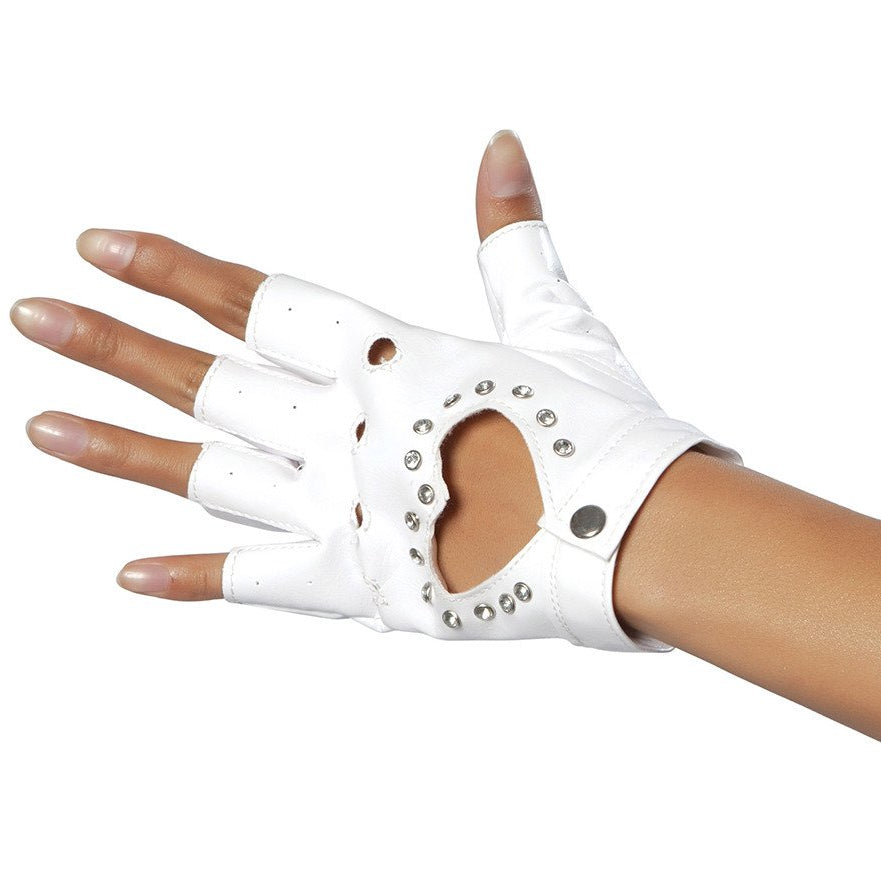 Glove w/Cut-Out Heart and Stones - Charmed Costumes