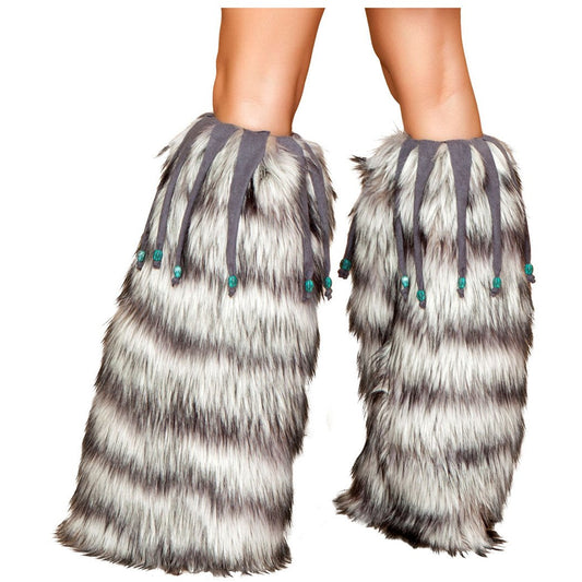 Leg Warmer with Beaded Fringe - Charmed Costumes
