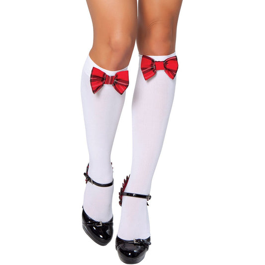 Stocking with Red Bow - Charmed Costumes